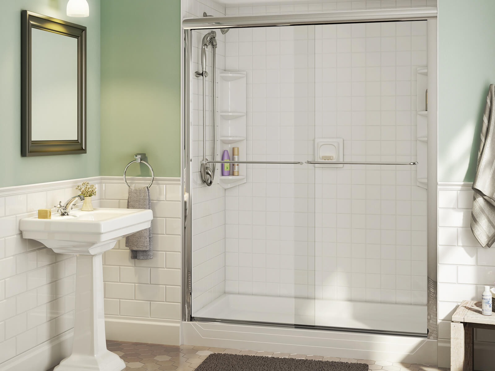 Bathtub to shower conversion discount